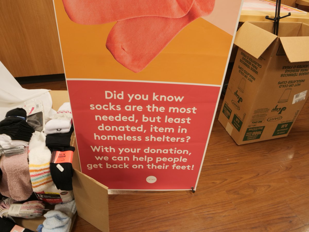 This #GivingTuesday, we're reflecting on Baptist Health's continued participation in Socktober. Thanks to Baptist Health, thousands of pairs of socks have been collected and distributed by the Salvation Army throughout the Birmingham community.🧦