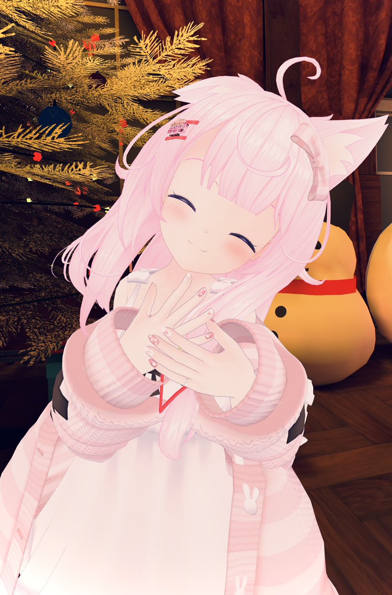 今年はサンタさん来てくれるかな...^.  ̫ .^ ੭