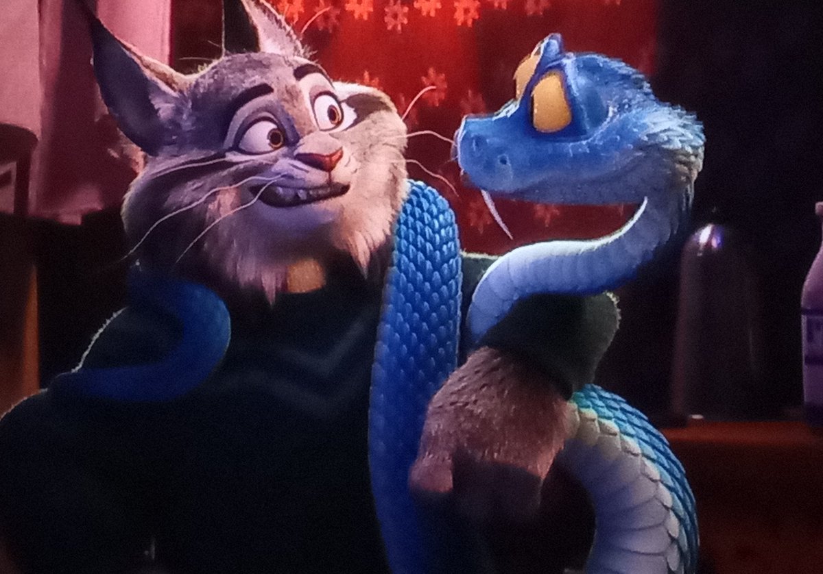 Unknown_and_Fox's tweet image. Ok, ok, ok... HEAR ME OUT. Enemy to lovers between #Pawbert and #Gary 🐍

#PawbertLynxley #Zootopia2
#Zootopia #Pawry #garydesnake #Z2Spoilers