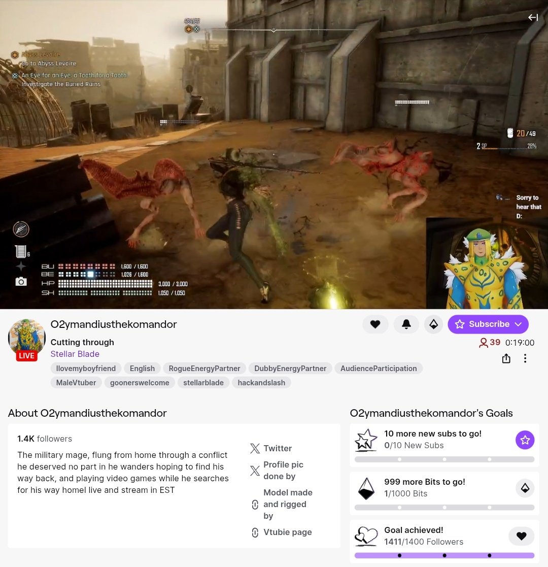 🚀Twitch Live🔴 Promo Time 🚀

1️⃣ Like/Retweet 🔁
2️⃣ Drop your Twitch/Kick/YT/FB/IG 🔗
3️⃣ Follow each other👉👈
4️⃣ Let's Grow Together.🤝

Follow him👉 <a href="/O2YtheKomander/">Ozymandius Yams</a> 🙏

Twitch Live here 👉👇
✅twitch.tv/o2ymandiusthek…

💟 Let's Grow Together.

Dm 👇
<a href="/StreamBoostSB/">Stream Boost ™</a> For special