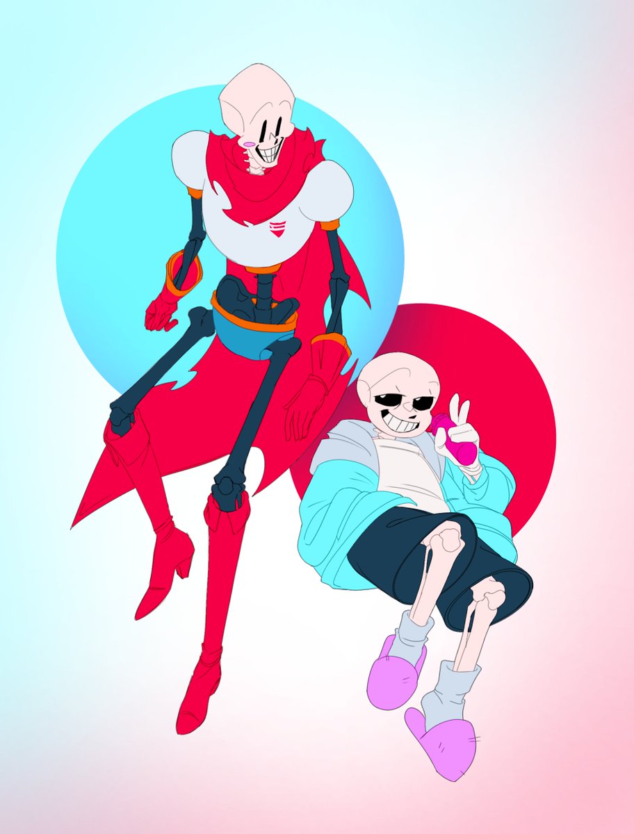 konvalia6's tweet image. 🍝&amp;amp;🍅
#sans #papyrus #undertale