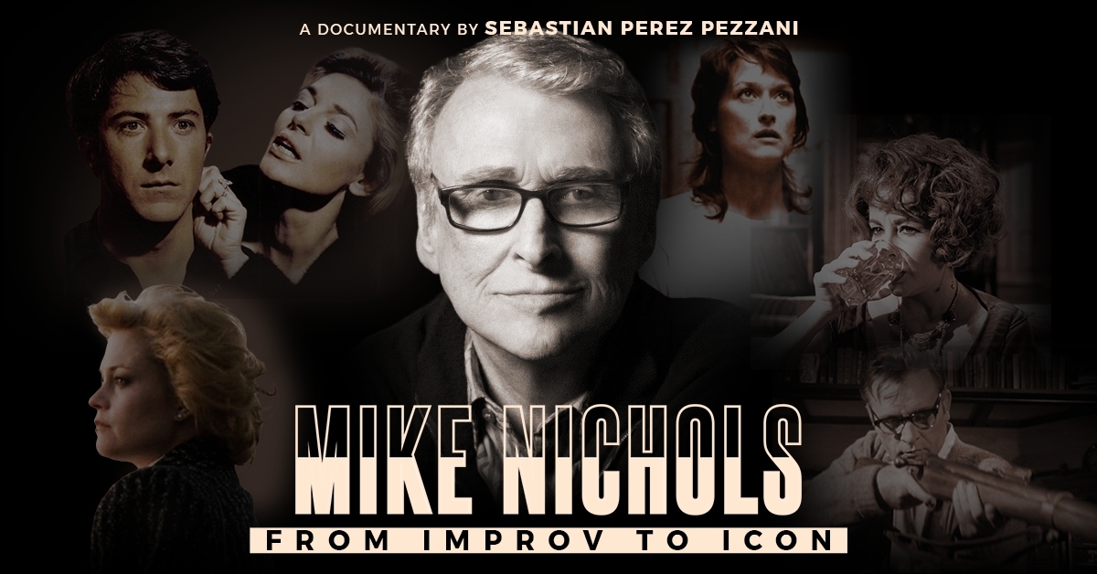 DeskPopEnt's tweet image. FROM IMPROV TO ICON: THE JOURNEY OF MIKE NICHOLS - ‘The Journey of Mike Nichols’ explores the life of the EGOT-winning director behind ‘The Graduate,’ ‘Who's Afraid of Virginia Woolf?’ and ‘Working Girl,’ tracing his path from improv pioneer to Hollywood and Broadway legend.