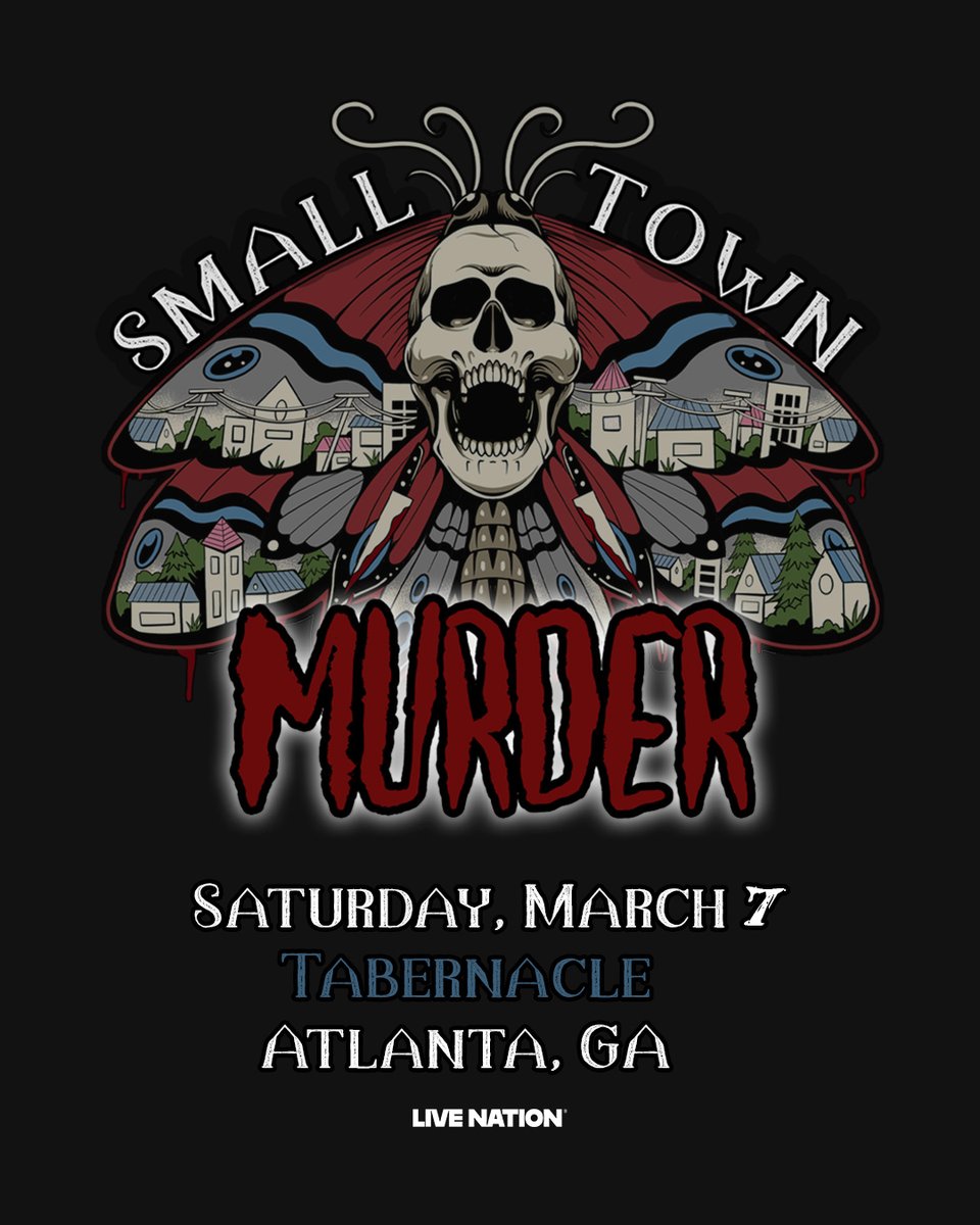 🎙️ JUST ANNOUNCED 🔪 Small Town Murder Live – James Pietragallo &amp; Jimmie Whisman is going on tour, bringing their hit podcast to the Tab stage on Saturday, March 7! Tix go on sale on Friday, December 5 at 10am: bit.ly/4ikZglM 🎫