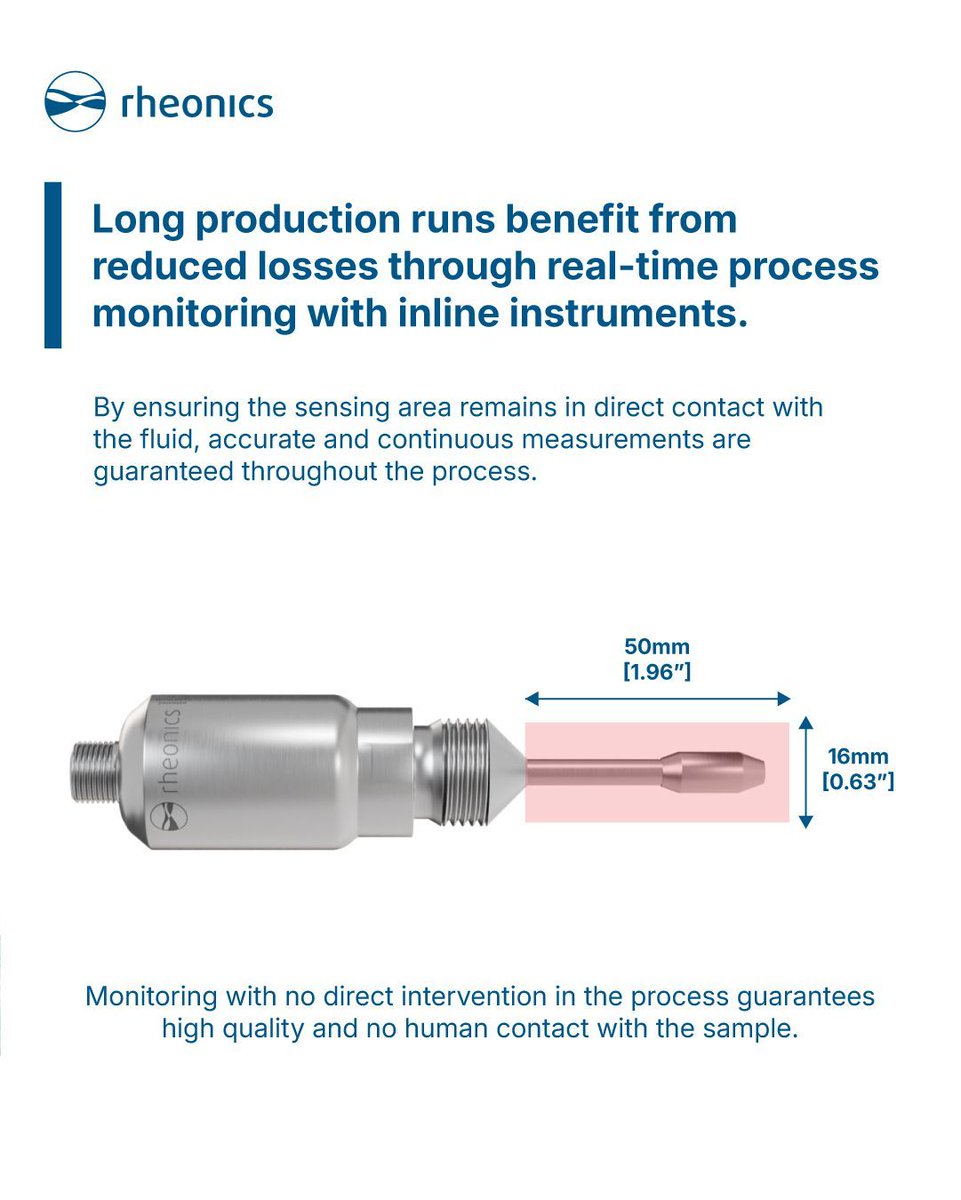 rheonics's tweet image. Are you fully optimizing your process? 🏭💧
Inline Process Control delivers real-time accuracy, zero intervention &amp;amp; total visibility—directly from your tanks or pipelines.
#ProcessControl #IndustrialAutomation #Rheonics #Engineering