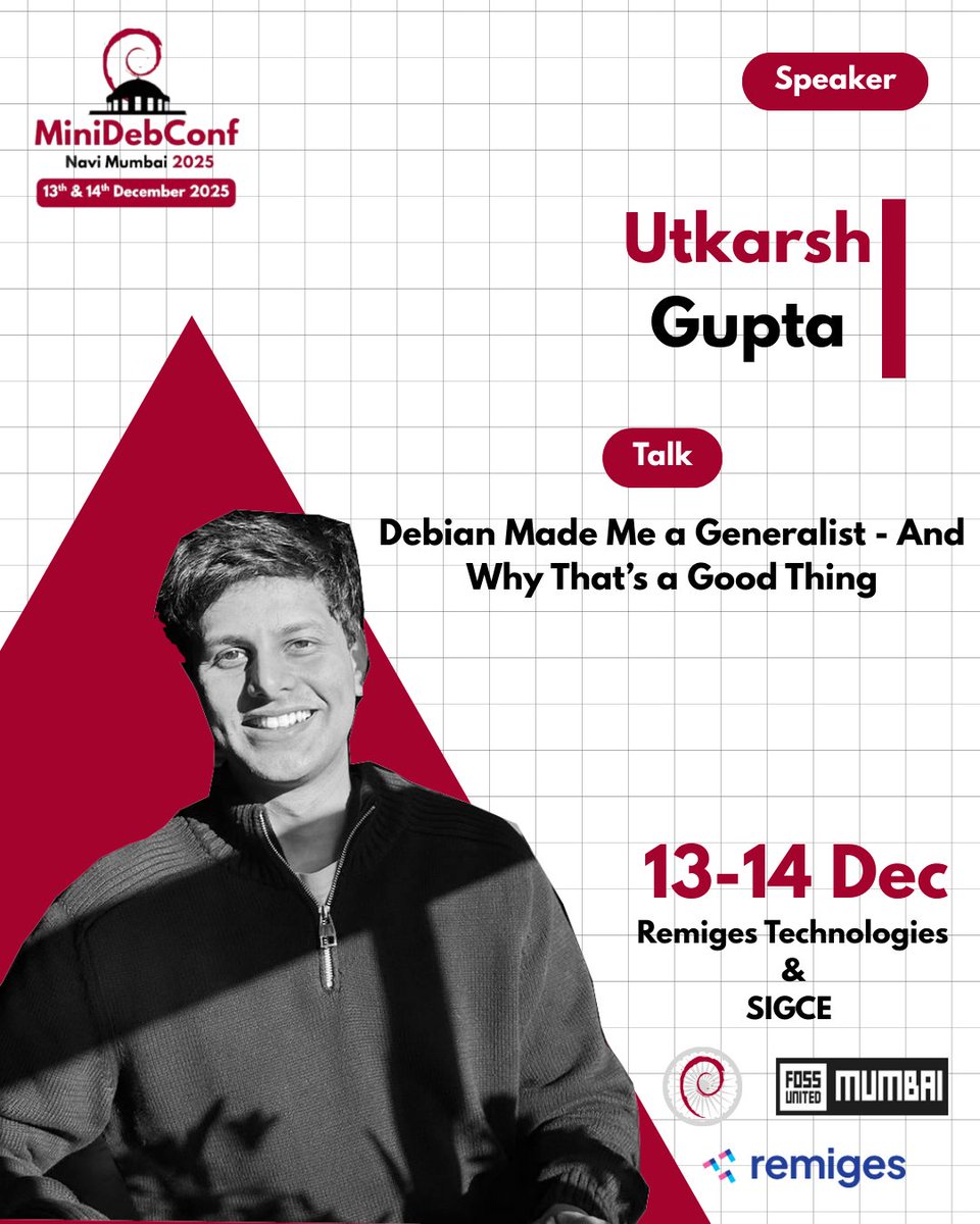 Debian India tweet media