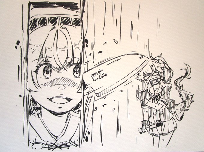 以前Webスケブをやったときに描いた絵。ちょっと思い出してしまったので…