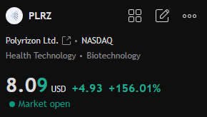 jluislobo's tweet photo. $PLRZ
With positive results protecting against viral infections, Polyrizon's innovative hydrogels are capturing market attention. 

Growing awareness in healthcare is a key driver for PLRZ's upward trajectory. 

 #BiotechInnovation #PLRZ https://t.co/FLMSHSThFA