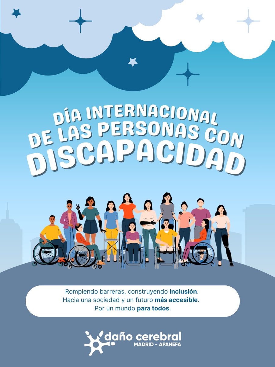 Apanefa's tweet photo. Rompiendo barreras, construyendo 𝐢𝐧𝐜𝐥𝐮𝐬𝐢𝐨́𝐧.
Hacia una sociedad y un futuro más 𝐚𝐜𝐜𝐞𝐬𝐢𝐛𝐥𝐞 𝐩𝐚𝐫𝐚 𝐭𝐨𝐝𝐨𝐬.
#DiaInternacionalDeLaDiscapacidad
#DiaDeLaDiscapacidad
#DiaDiscapacidad https://t.co/Boe7NvSMdq