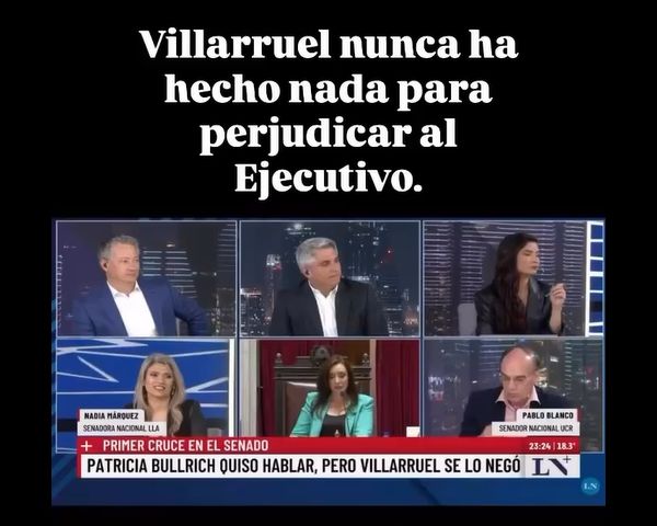 "Victoria Villarruel nunca ha hecho nada para perjudicar al Ejecutivo"
Pablo Daniel Blanco, senador nacional por Tierra del Fuego, Antártida e Islas del Atlántico Sur.
LN+ - 30/11/2025