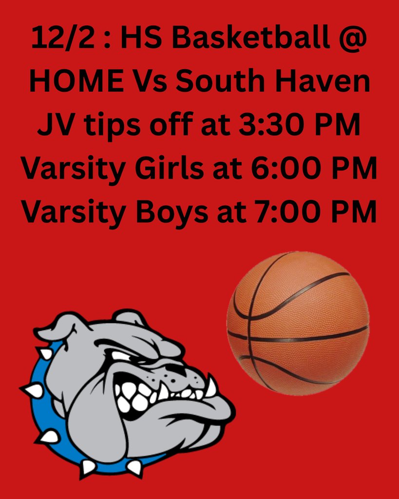 We can't keep calm, it's HS Basketball Game day!  The student section is Hawaiian themed! Come out and cheer on the Bulldogs!