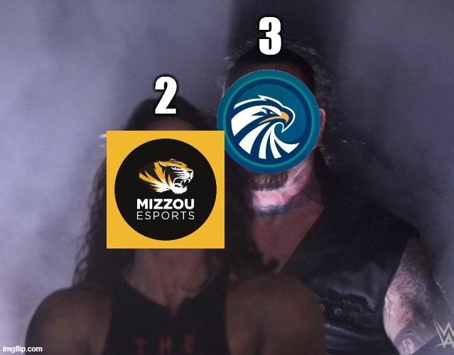 uncwesports's tweet photo. UNCW Varsity @VALORANT soars above the competition and takes down @MizzouEsports in the NECC Division 2 East Conference Grand Finals to claim our 4th title in @neccgames  Valorant! https://t.co/p2HdoDJ812