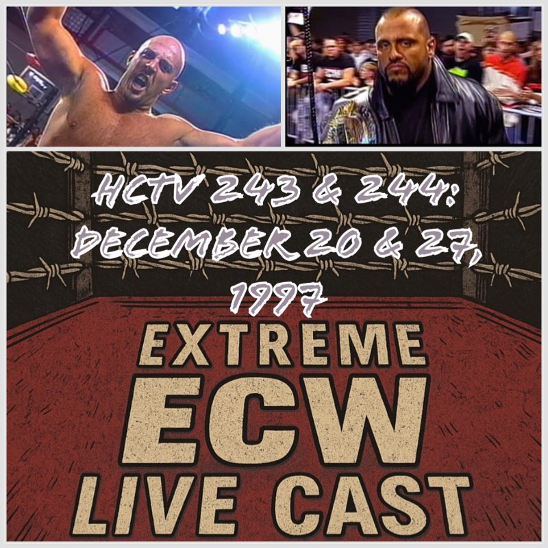 Now available!

Extreme ECW Live Cast- Hardcore TV 243 &amp; 244: Dec 20 &amp; 27, 1997

Available exclusively on the <a href="/BTT_Podcast/">Booking The Territory 🎙</a> $5 Patreon tier!

Check out the free feed wherever you get your podcasts!

Patreon.com/bookingtheterr…

Hosts: <a href="/MPRU83/">Mike Pru</a>  <a href="/JohnVanDamage/">_</a> <a href="/LeoWyatt85/">Rick Beebe</a>