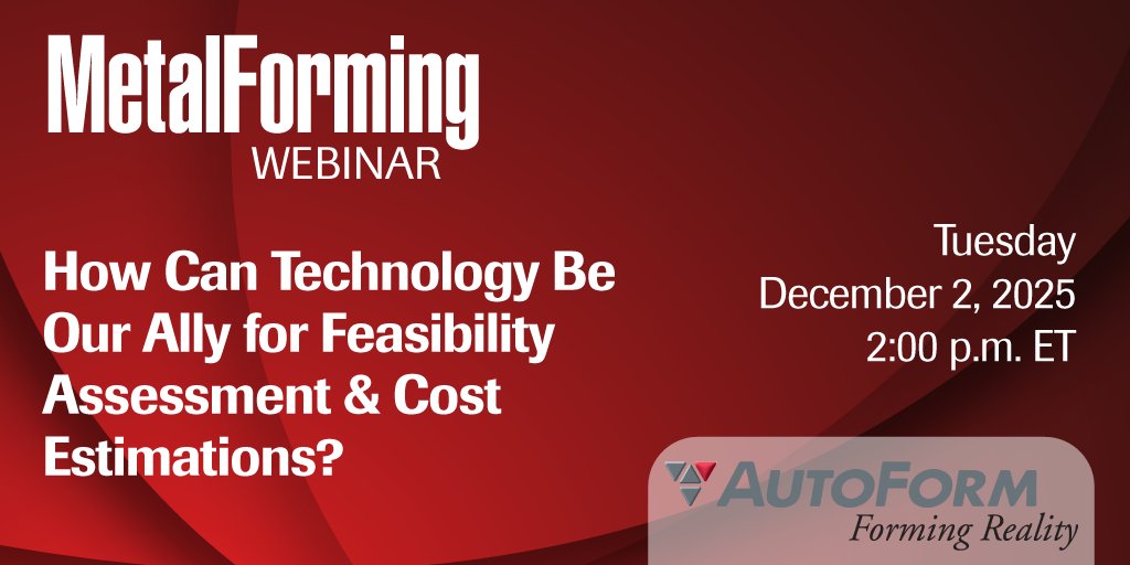 MetalForming Magazine tweet media