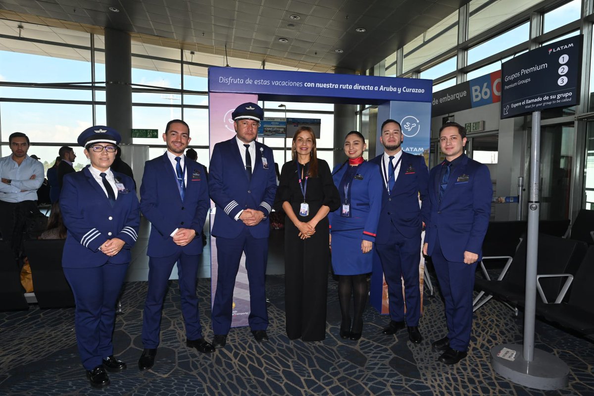 HawksAviation's tweet photo. ✈️🇨🇴 @LATAMAirlines Colombia abre rutas estacionales a Aruba y Curazao 🇦🇼🇨🇼

¡Más Caribe para Colombia! LATAM Airlines Colombia anunció el inicio oficial de sus nuevas rutas estacionales desde Bogotá hacia Aruba y Curazao, dos de los destinos más deseados del Caribe.

#LATAM https://t.co/Sz2huT1LQ3