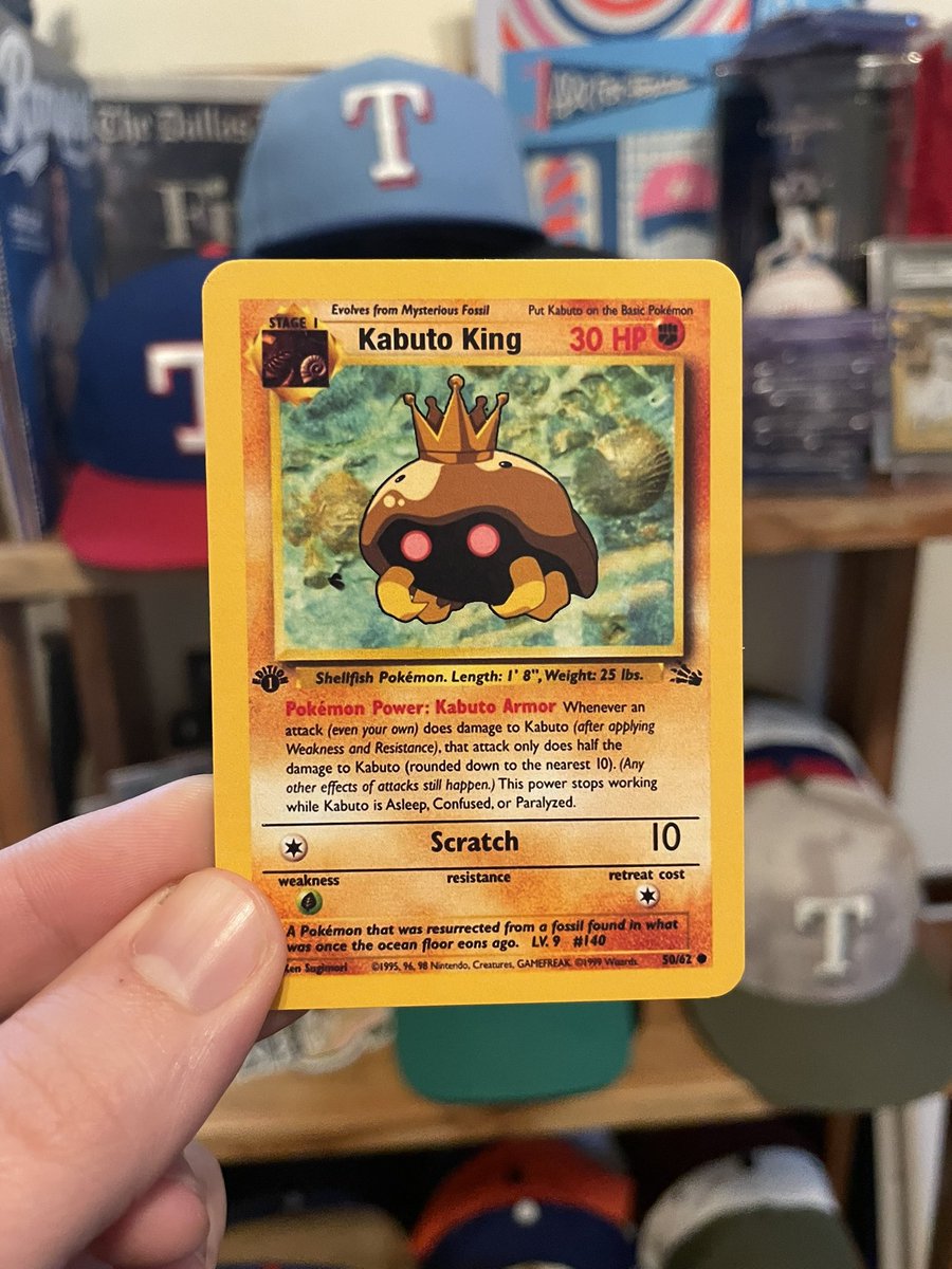 pokemon kabuto card #50 Prices | Fossil Pokmon Hit Points60 HP Form To honor this magnificent moment