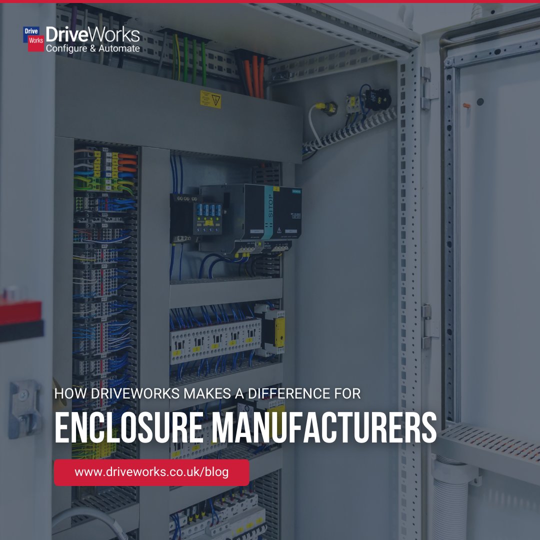 DriveWorks's tweet image. DriveWorks streamlines engineering workflows, maintains quality standards, and accelerates both design and sales processes for custom enclosure products.

Learn more ➡️ ow.ly/b1L250XA5vq

#DriveWorks #DesignAutomation #CPQ #3DProductConfigurator #Manufacturing #SOLIDWORKS