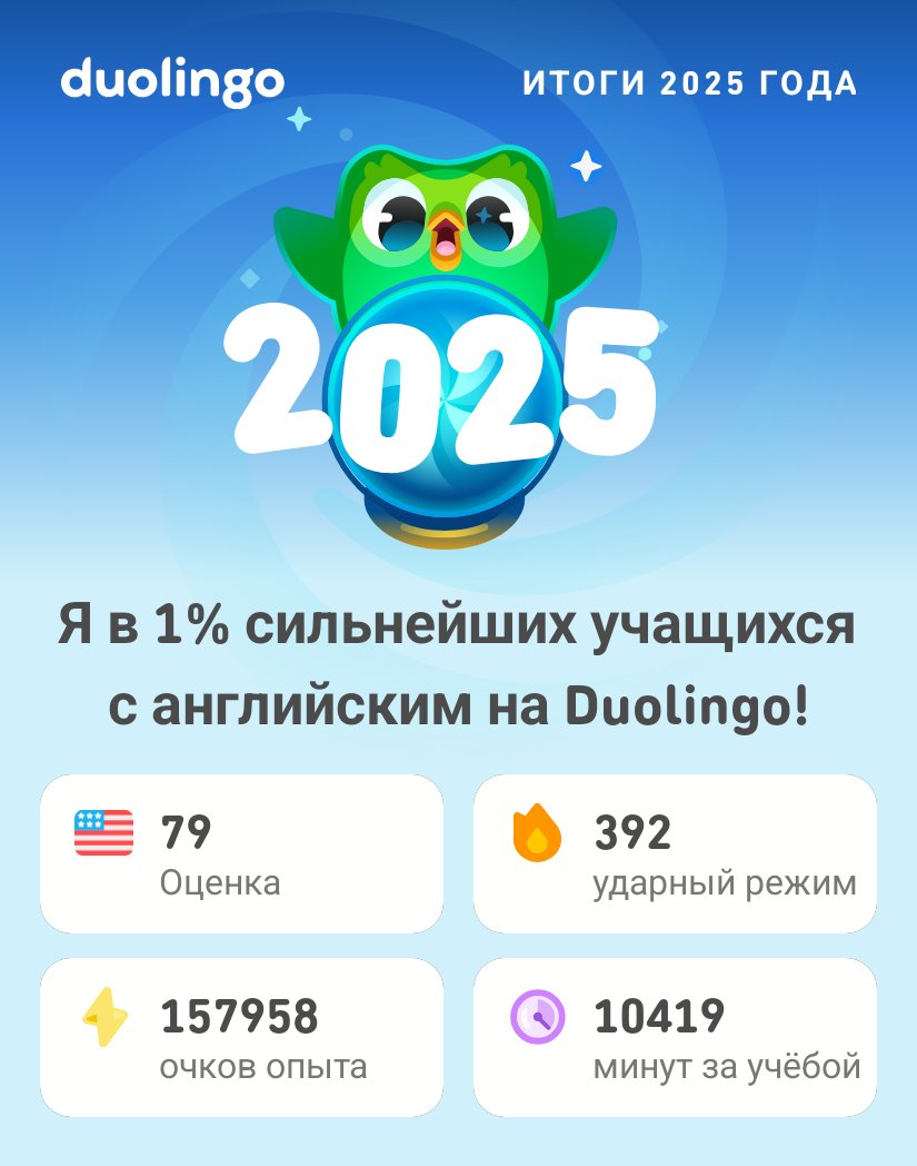 Thanks <a href="/alakyrgyz/">Akylai</a> sen dem berding #Duolingo365