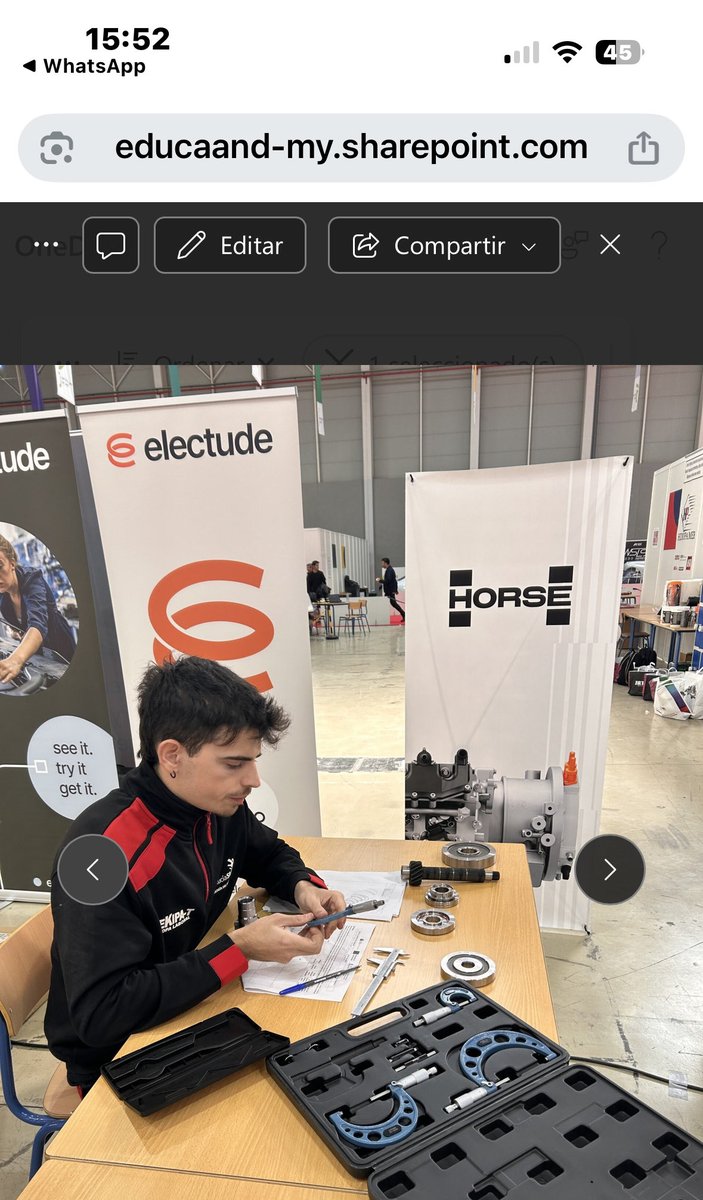 AutoIESRosaleda's tweet photo. Nuestro alumno Jorge Domínguez se proclamó la pasada semana campeón en las Andalucía Skills. 
¡Enhorabuena Jorge por tu gran esfuerzo!!! https://t.co/jVD0bY9W2P