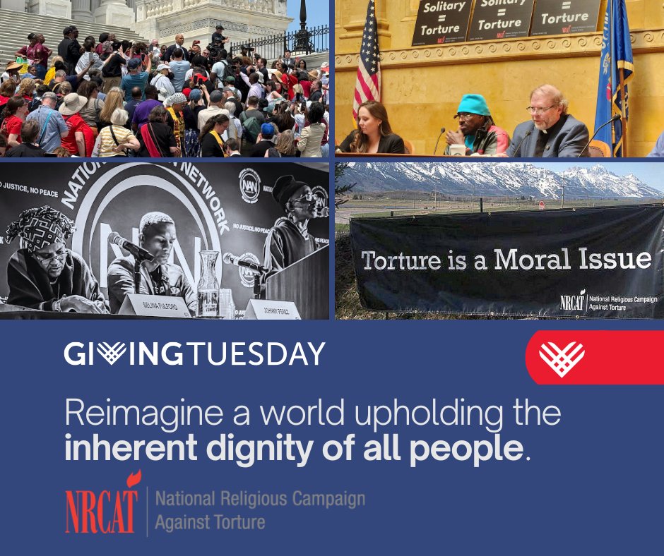 NRCATtweets's tweet photo. On #GivingTuesday, we’re calling on people of faith to stand up for human dignity. Torture-including solitary confinement-has no place in a just society.    

Your support helps us mobilize congregations nationwide as we refuse to back down. Give today: https://t.co/sl8jUmQBl0 https://t.co/cTtupkfNdL