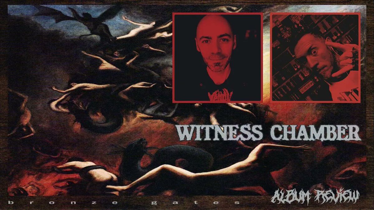 🔥VIDEO REVIEW🔥

Join Dave &amp; Duncan as they check out the new album from Boise, Idaho, metallic hardcore unit, Witness Chamber. 'Bronze Gates' is out December 5th via Brain Floss Records.

metalepidemic.com/witness-chambe…

📺 youtu.be/46KYDhU2Zbw

#Hardcore #MetallicHardcore