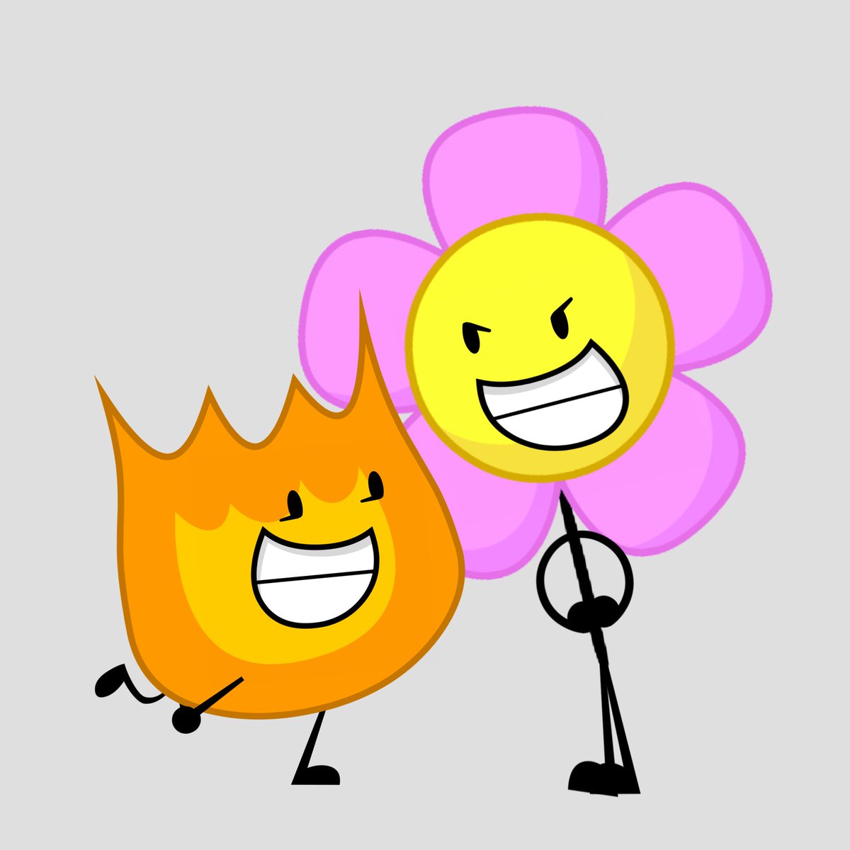 snowball_bfb's tweet image. art trade w/ @FMsJuicyAss #fireflower