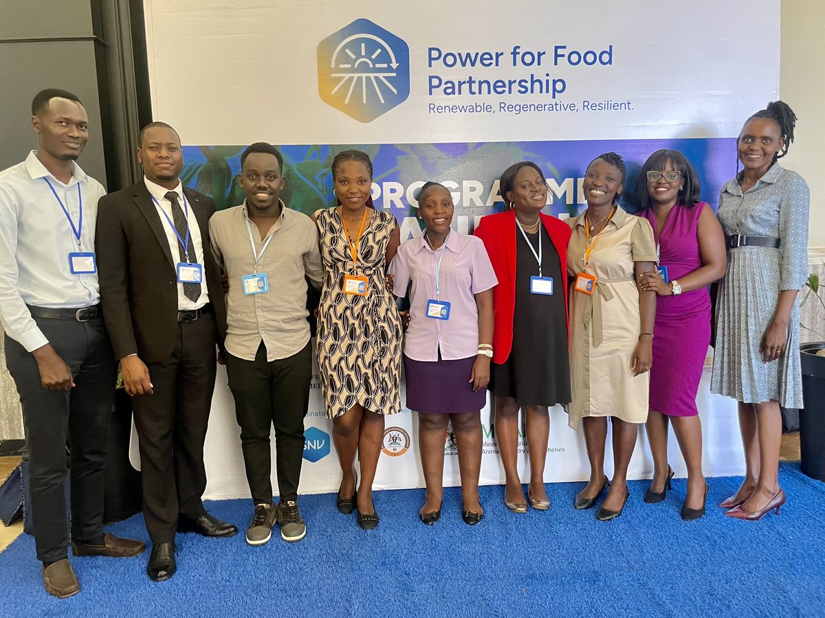 CREEC_256's tweet photo. Uganda has launched the Power for Food Partnership (P4FP) through @SNVinUganda!
Proud for @CREEC_256 to join as an implementing partner advancing the RA–PURE nexus to boost farmer productivity, resilience & sustainable energy use.#RA #PURE #PowerForFood #CREEC #SustainableEnergy https://t.co/JpEJlQwcep