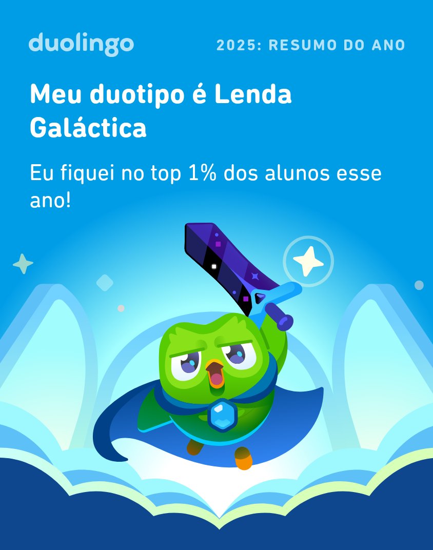 fabiotupa's tweet photo. Veja quanto eu aprendi no Duolingo em 2025! E você, quanto aprendeu? #Duolingo365 https://t.co/0BJUIftgdZ