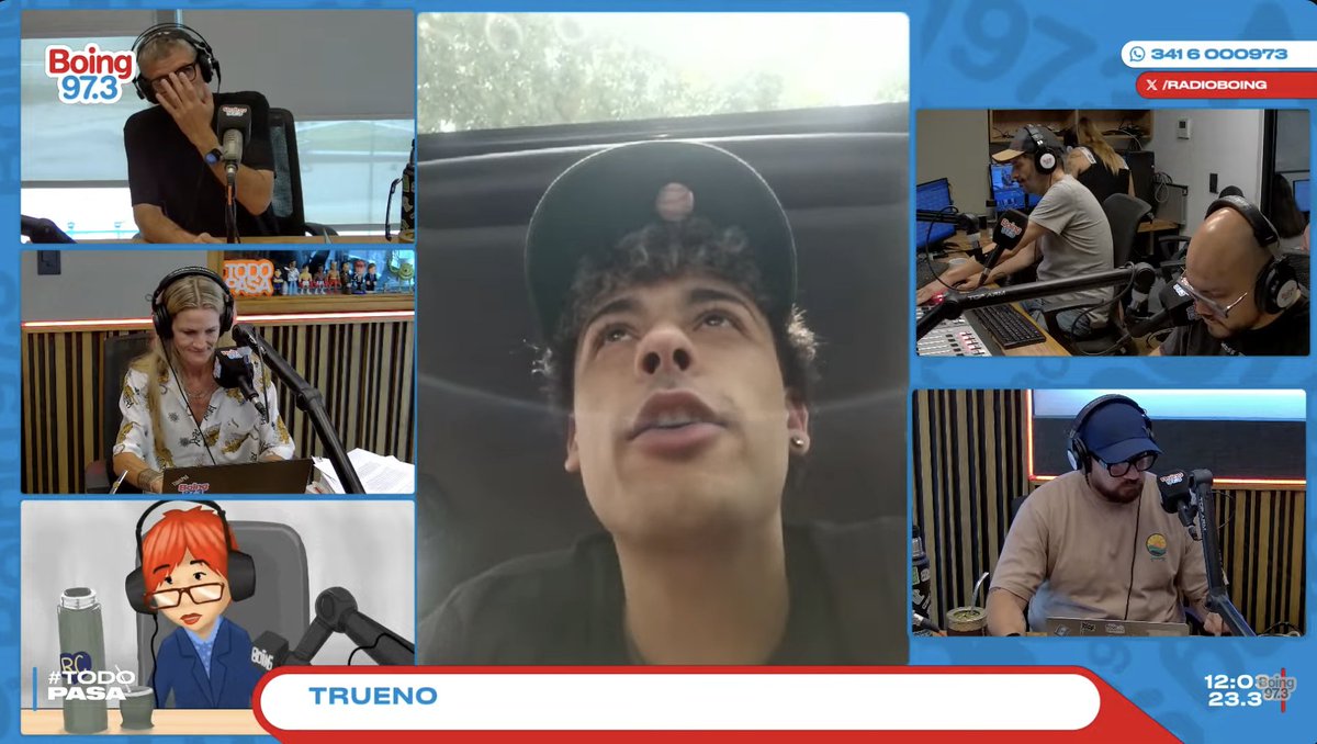radioboing's tweet image. 📻 #TodoPasa [VÍA ZOOM] Charlamos un rato con Trueno @TruenoOficiaI 👏👏👏 Este viernes se presenta en el Anfiteatro a las 21 hs.