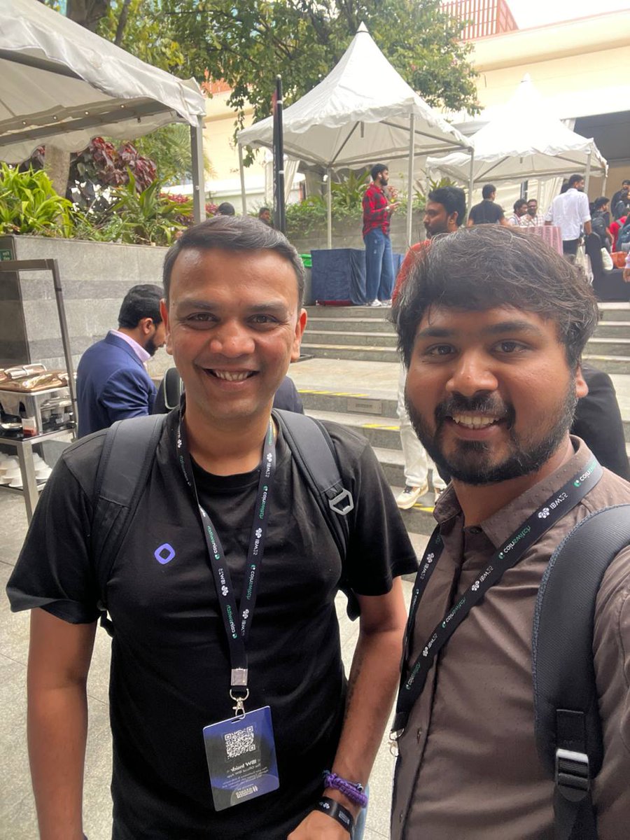 getblockio's tweet image. .@IBWofficial kicked off today, and GetBlock&apos;s @yogeshtalurmath is on the ground, already chatting with dozens of attendees!

And know what? The same day Monad RPC nodes debut on GetBlock, we had an incredible Gmonad conversation with the @monad team 🤝

Stay tuned for more, and…