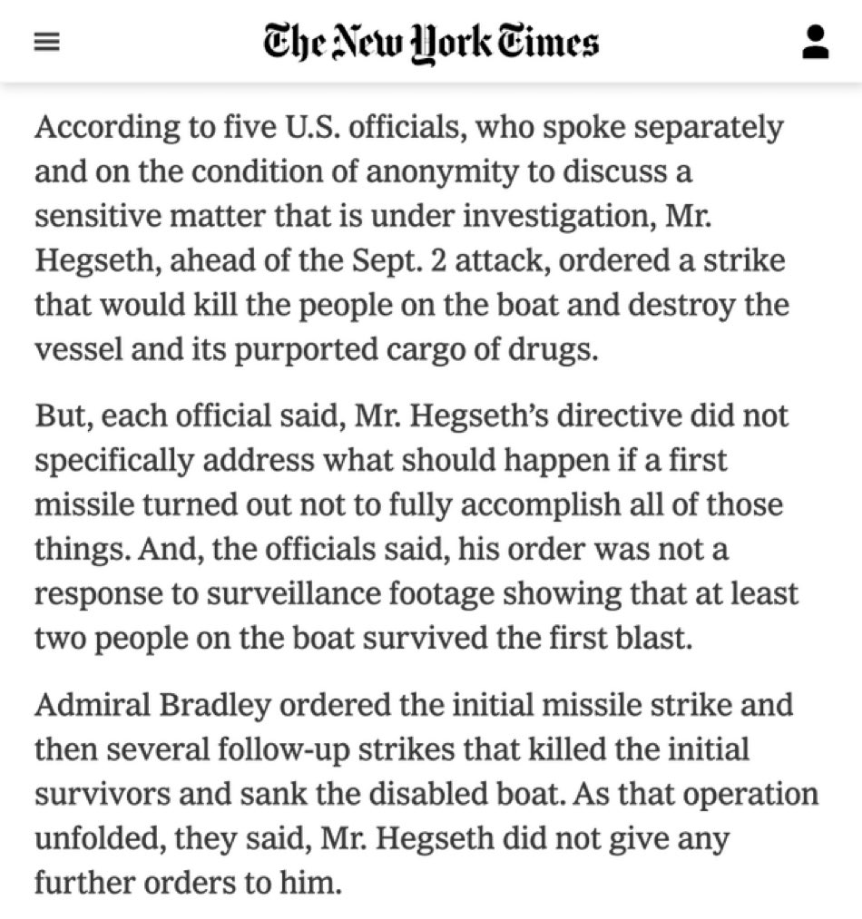 0hour1's tweet image. NY TIMES is now calling the @SecWar story fake news after its own investigation.

Washington Post is a tabloid.