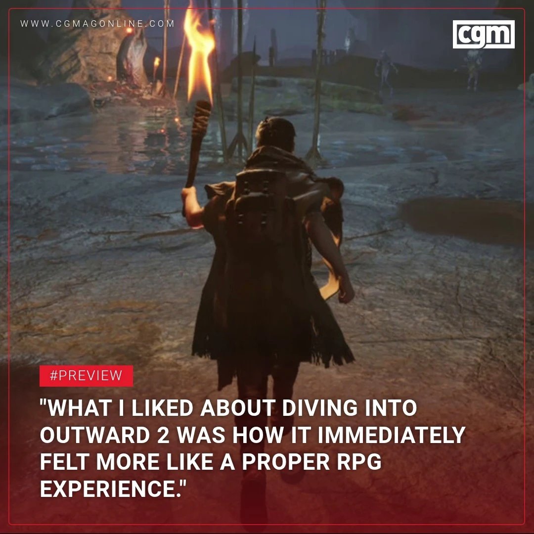 CGMagonline's tweet image. "What I liked about diving into Outward 2 was how it immediately felt more like a proper RPG experience."

cgmagonline.com/articles/previ…

#Outward #Outward2 #RPG