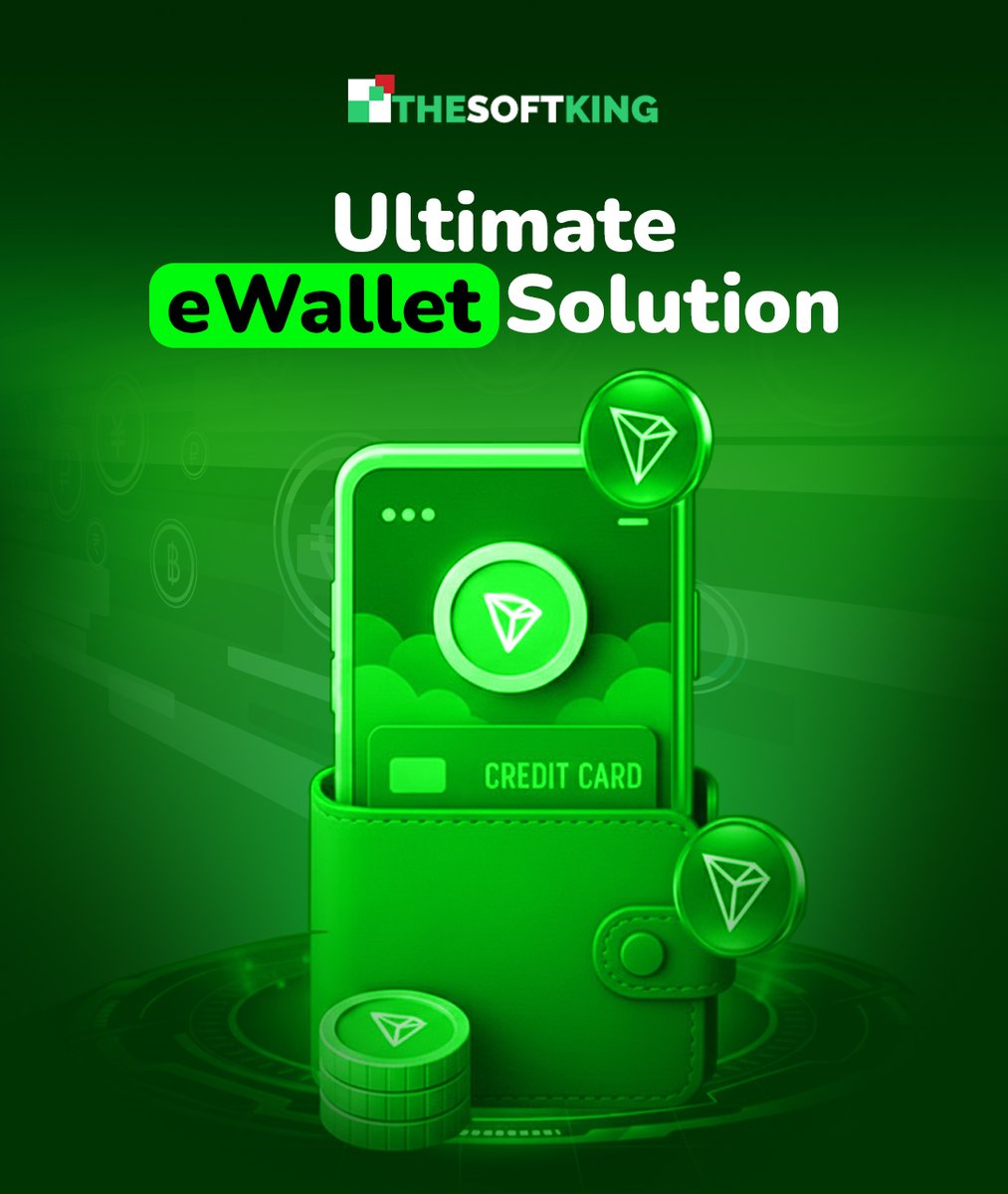 Go cashless the smart way.
THESOFTKING’s Ultimate eWallet Solution delivers fast, secure &amp; seamless digital payments! To learn more, visit thesoftking.com
#eWallet #fintech #DigitalPayments #THESOFTKING #SmartWallet #TechInnovation