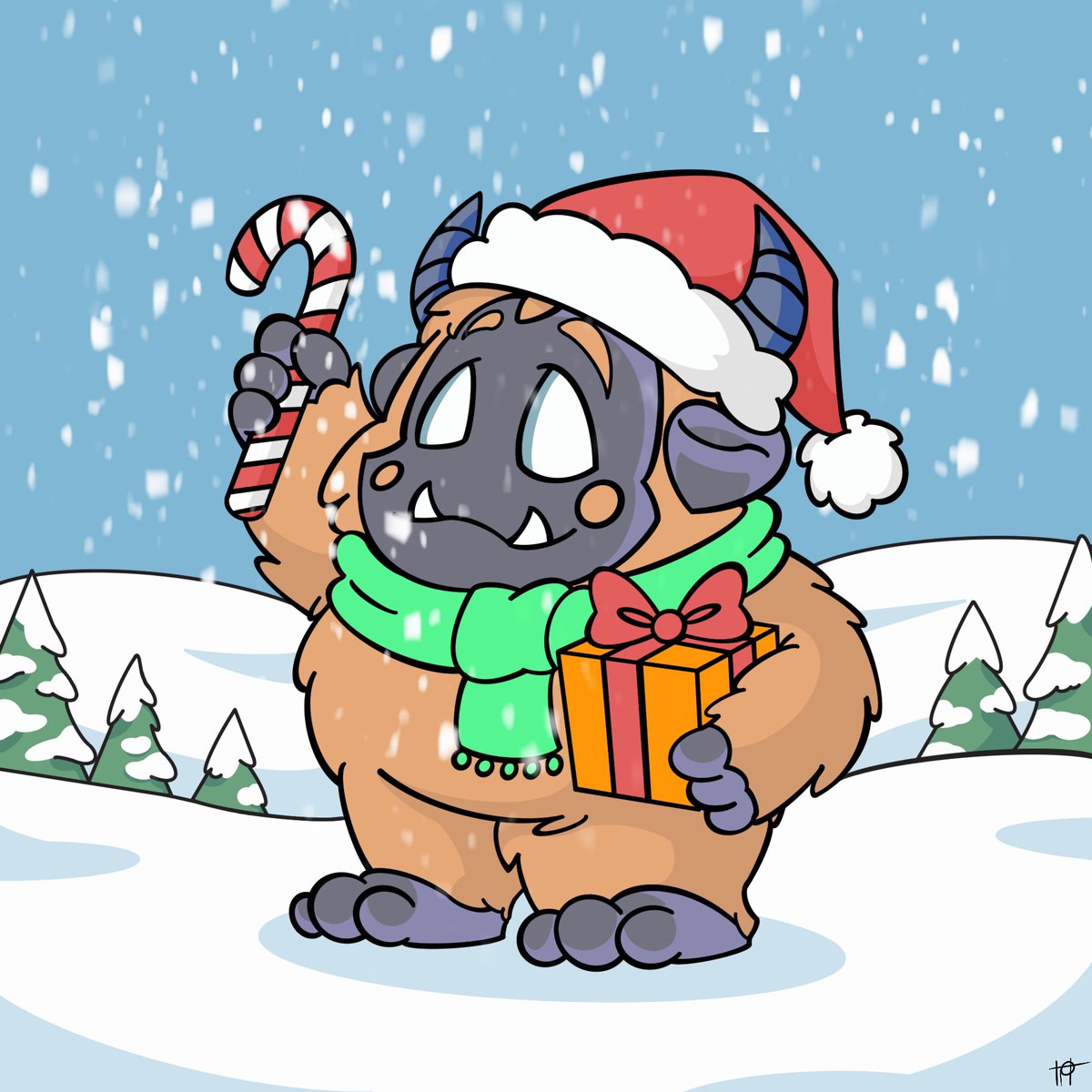 Day two of the <a href="/LunaticsBTC/">Lunatics</a> advent calendar! 

<a href="/_LifeZer0/">LifeZero</a> making his debut on Luna with some Xmas cheer!