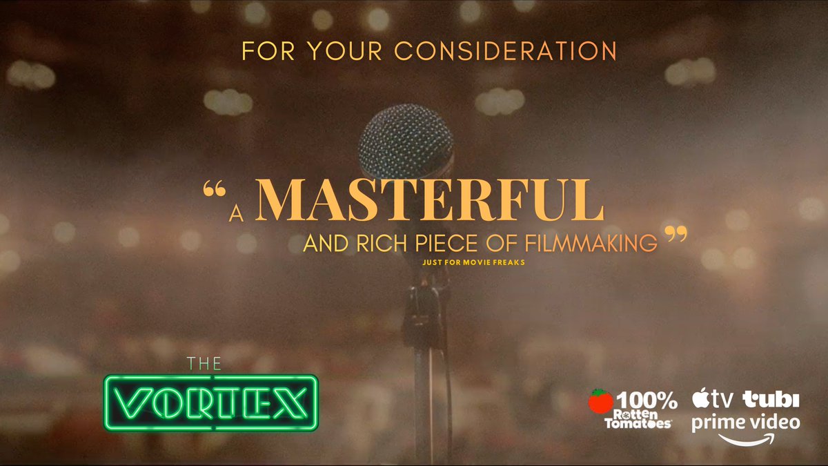 The Vortex In consideration for Film Independent Spirit Awards In All Categories #BillyGardell #FilmIndependent #Titusnation #Spiritawards #AzitaGhanizada #JamieMcShane #