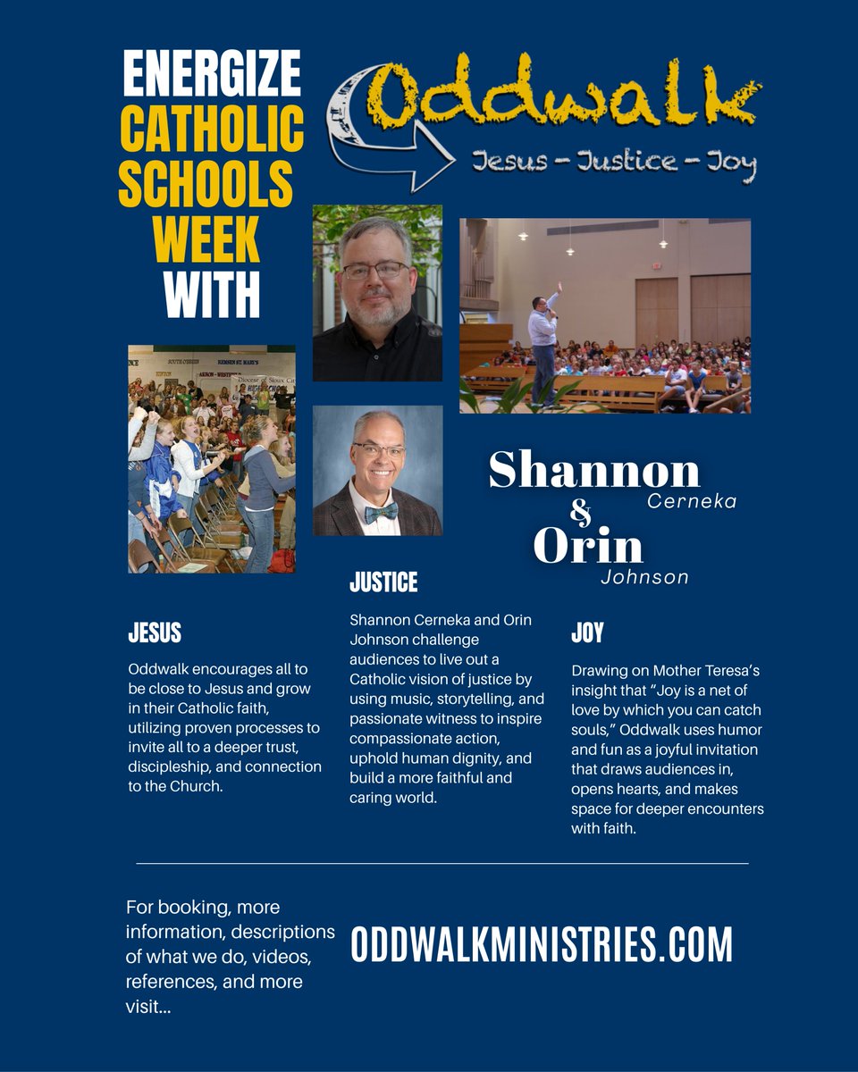 oddwalk's tweet photo. Have a Catholic school nearby? Please share this with them! Our best advertising is word-of-mouth. Here is a link to get in contact with us. https://t.co/5jpomna7eh https://t.co/ZRAwnlW3if