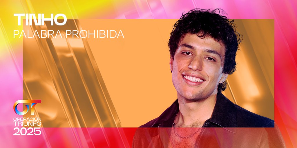 OT_Oficial's tweet photo. 📦🎶 Tinho, nominado, ha elegido “Palabra Prohibida” de @samurai_fm_ 👉🏻 https://t.co/Y1O1NZwZXk #OTDirecto2D 💙✨ https://t.co/8rIT1xxAdd