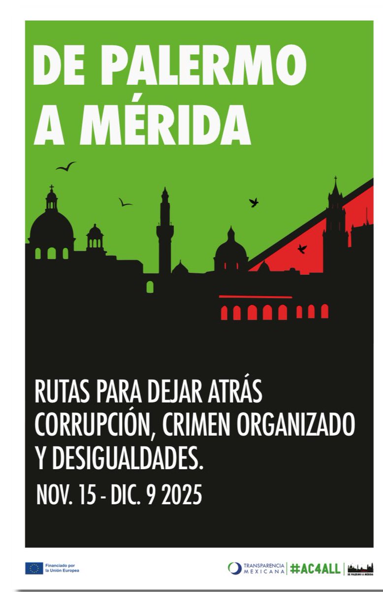 IntegridadMx's tweet photo. Hoy, en #DePalermoaMérida una conversación organizada por la Barra Mexicana de Abogacía, con especialistas y coordinador de la Conferencia Nacional de Fiscales Anticorrupción. 

Aquí el programa: https://t.co/Tu3DFBIWta