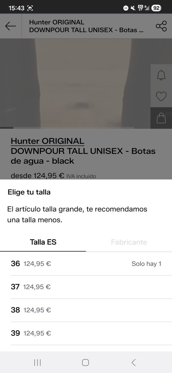 Estherstara's tweet photo. @Zalando la cara que tenéis vaya... artículo agotado dónde? Lo que pasa que ahora si lo quiero tengo que pagar más claro! Alucinante lo que hacéis! https://t.co/IpOTxSL53b