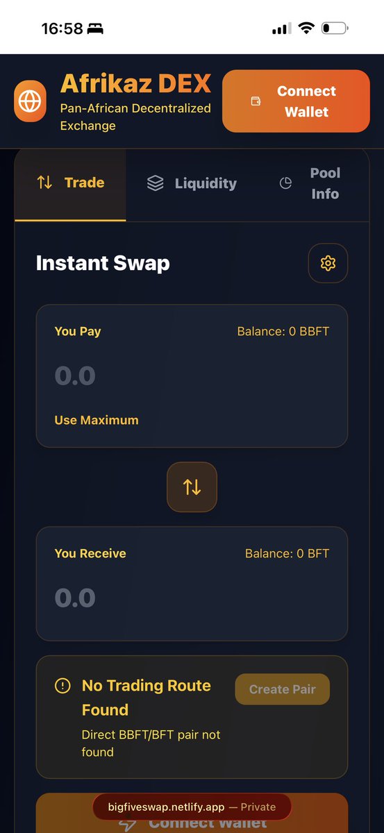 SELL BFT AMD BBFT at your own risk ⚠️ 
It has never been made to be easy but we will make sure step by step we will build equally or more than those continents that we admire 

The African pancakeswap is coming and yes I know we will face critism but we will keep building 

There