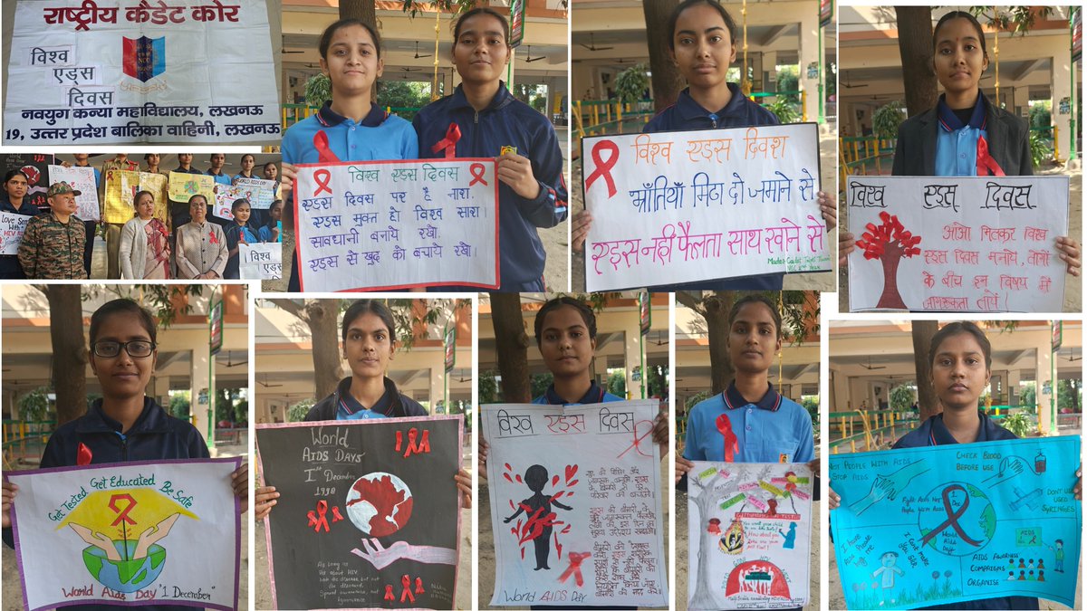 NCC WING OF NAVYUG KANYA MAHAVIDYALAYA, LUCKNOW tweet media