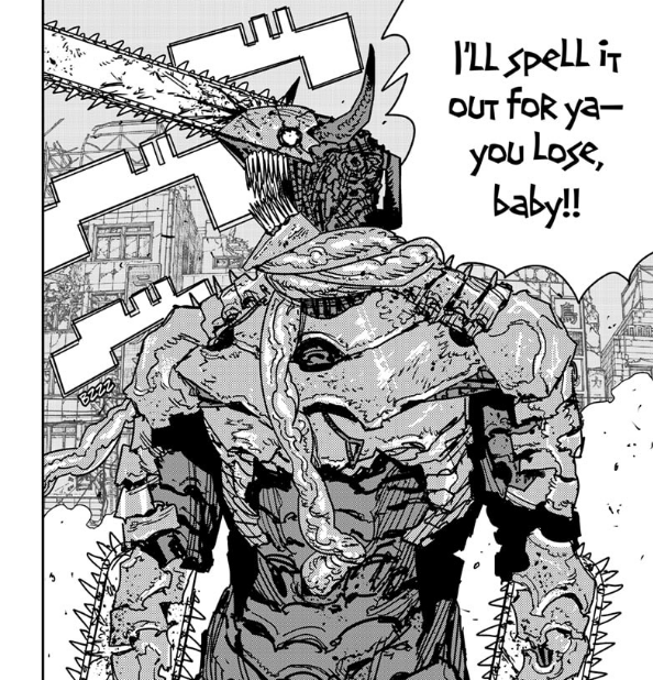 wanderjegson's tweet image. IT&apos;S NOT POCHITA!!!!!!
IT&apos;S NOT DENJI EITHER!!!
IT&apos;S THE PERFECT FUSION BETWEEN THE UNSTOPPABLE POWER OF THE CHAINSAW MAN AND THE CHAOTIC BRAIN OF A BOY WITH A FUCKED-UP LIFE!!!
IT IS PROOF OF THE BOND BETWEEN THESE TWO INDOMITABLE DOGS!!!
IT IS THE DENJI MAN!!!!!!!!!!!!!