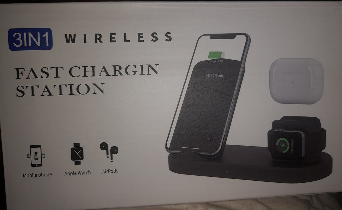 lilschuuu's tweet photo. *REKOMENDASI FAREWELL/BIRTHDAY GIFT*

WANT TO SELL wts (NEW)
3 in 1 wireless fast charging station
bisa buat kado ulang tahun, kado perpisahan
birthday gift, farewell gift
dilengkapi dengan box dan tidak pernah dipakai
100k only (negotiable)
Jaksel/Jakpus

#zonauang #wts #wtb https://t.co/1TL6k0wxV0