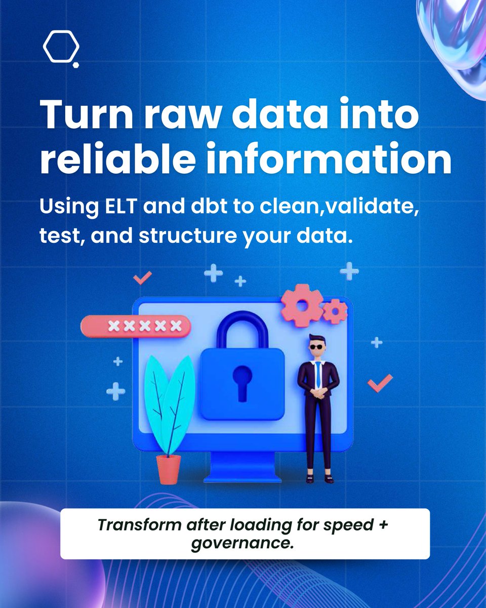 Hexaview_Tech's tweet image. Unreliable dashboard = unreliable decisions.👀

If your reports are slow and numbers don’t match, the foundation is the problem.

Fix the pipeline. Unlock clarity. Grow faster

Explore our services: hexaviewtech.com/services

#datapipeline #Dataquality #DataAnalytics
