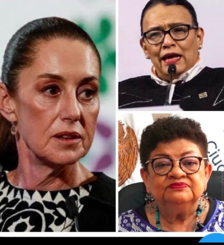 En manos de estas 3 mujeres está la justicia para todo un país.   Qué podría salir mal?
Tantos años peleando para que se les diera una oportunidad a las mujeres en el gobierno porque ellas harían mejor las cosas....fue lo mejor que pudieron presentar?
#NarcoGobiernoDeMorena