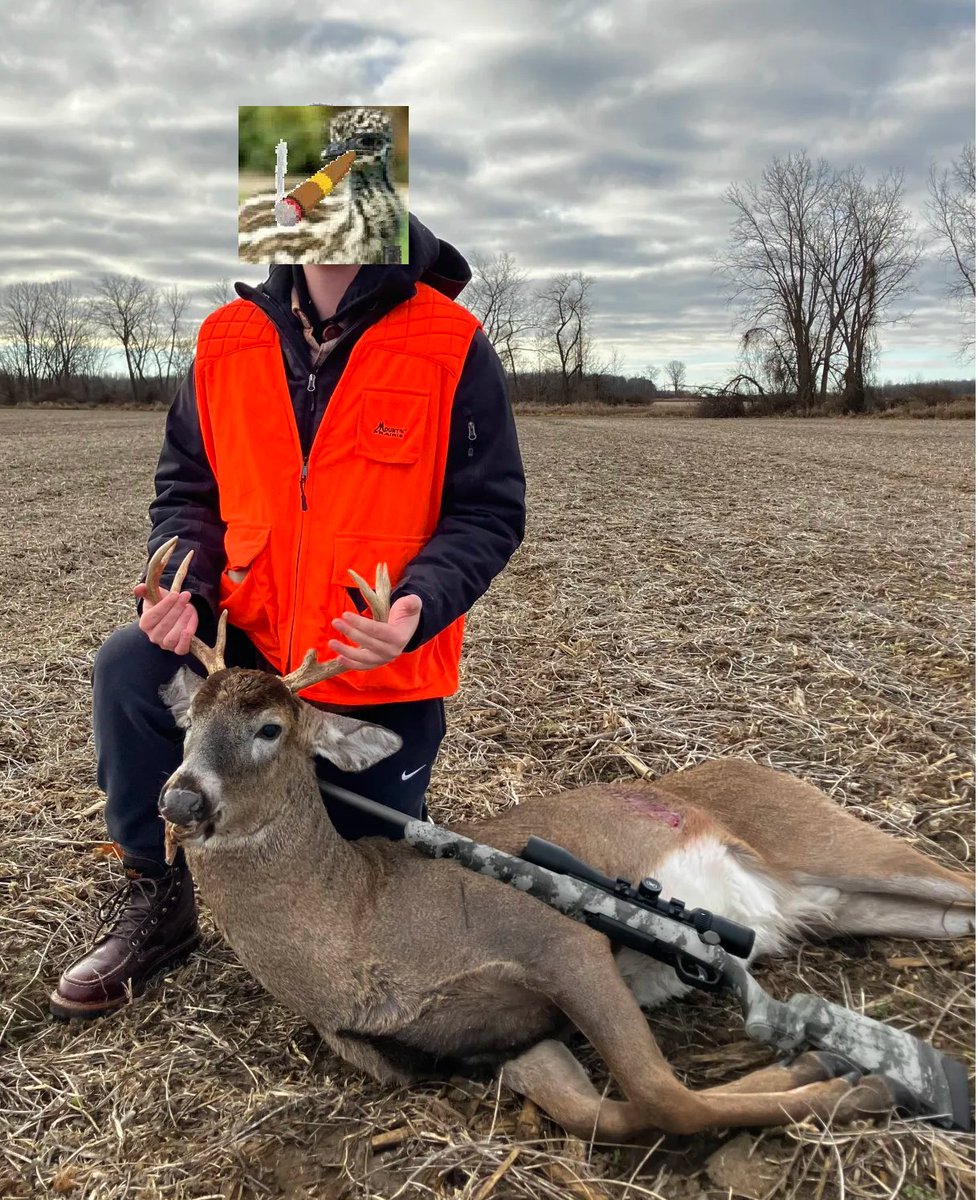 Touching grass more and proud to report got my first buck, a nice 7 point to put on the wall and a winter's supply of venison.