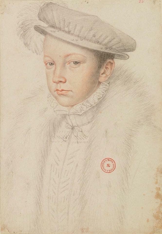 history_past's tweet photo. #OTD 5 Dec 1560
#FrancoisII 16, died leaving a widow #MaryQueenofScots
He'd delegated power to his wife's Guise uncles who took orders from his Mother #CatherinedeMedici 
Buried in St Denis Paris, his brother took the reigns as #CharlesIX
#MQoS on PTLH TV https://t.co/K2MtVY32gF https://t.co/chXMHLiGhN