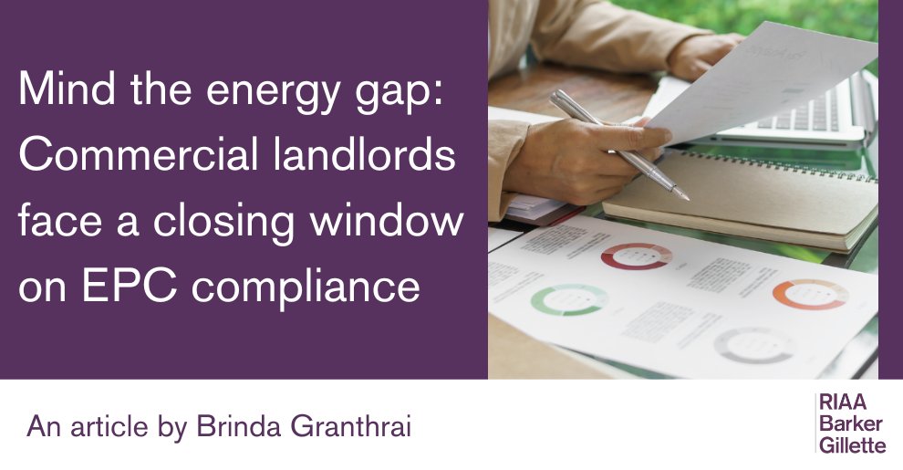 RIAA_BG_UK's tweet image. Tightening EPC rules are creating growing pressure for commercial landlords, with proposals to raise the minimum required rating from E to B.

In her recent article, Brinda Granthrai explores this further. Read in full here: bit.ly/4pD1sYi

#epcrating #epc