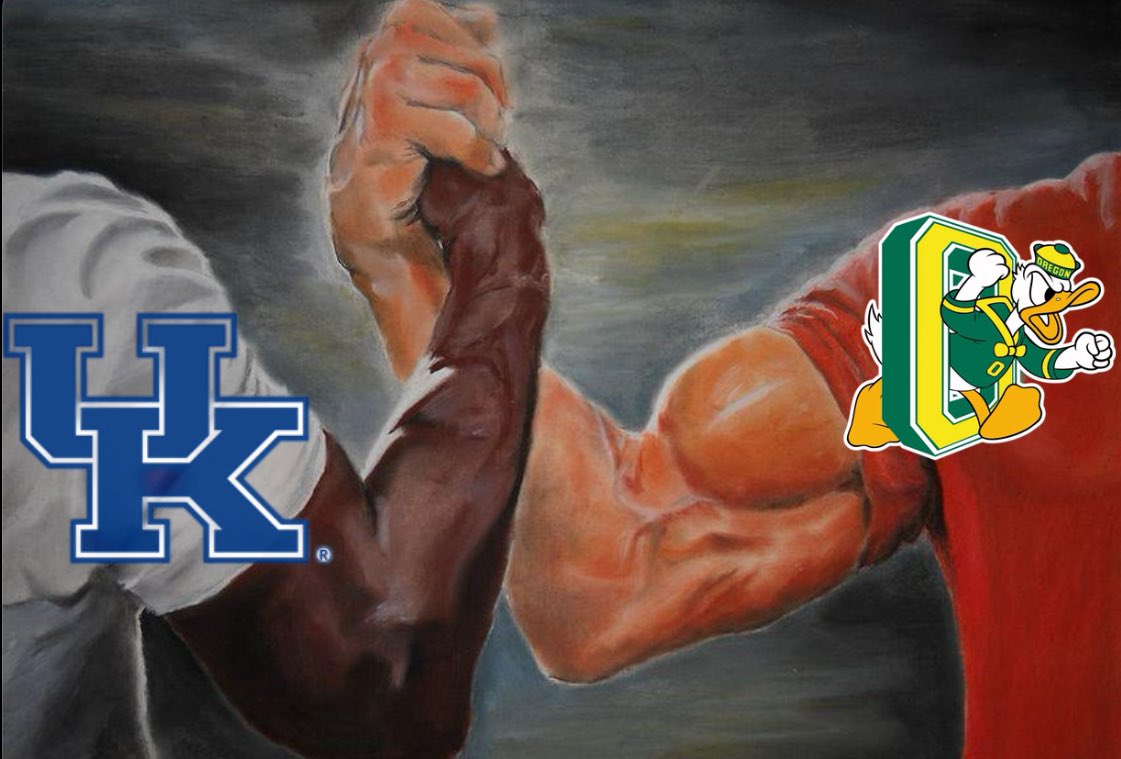 B1GDuckEnergyy's tweet image. Good morning. 

A new alliance has been made. 

Take care of Will Stein, Kentucky. 

🦆🤝🐱