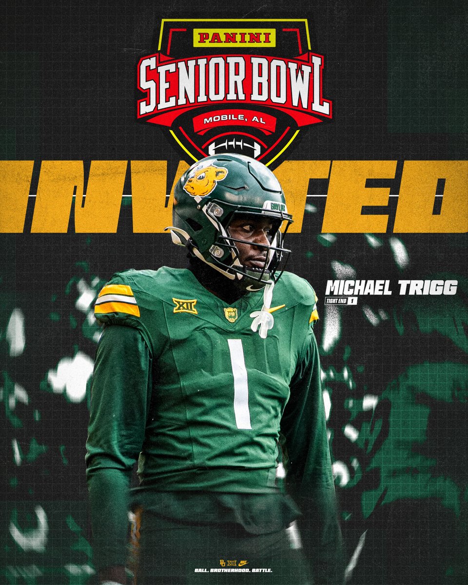 Senior Bowl Bound.

<a href="/mtrigg_/">Lil Mike</a> 🤝 <a href="/seniorbowl/">Panini Senior Bowl</a>

#SicEm
