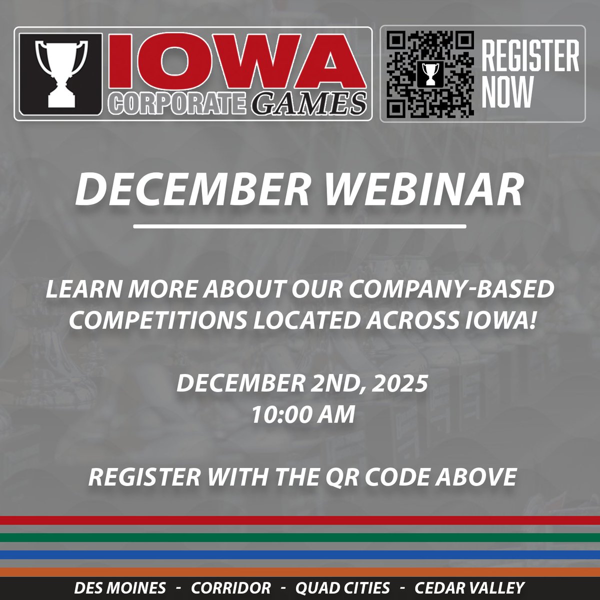 Join us at 10am for our December Webinar! If your company is still on the fence, join us to learn everything you need to know - and how we can help your company!

bit.ly/48vLjgA